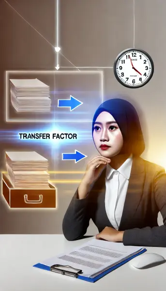 1. Atasi Stres Kerja dengan Transfer Factor