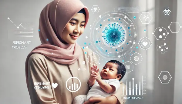 1. Grafik sistem imun yang menunjukkan peningkatan kekebalan tubuh