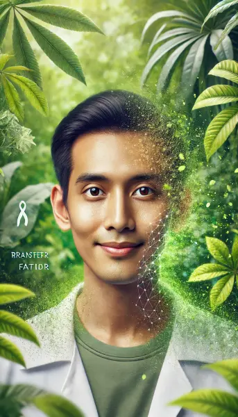 3. Mencerminkan pesan positif tentang kesehatan dan perbaikan yang didukung oleh transfer factor