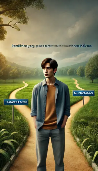 5. Dua jalur berbeda