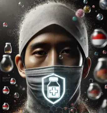 Seseorang yang terlihat kelelahan atau tidak sehat