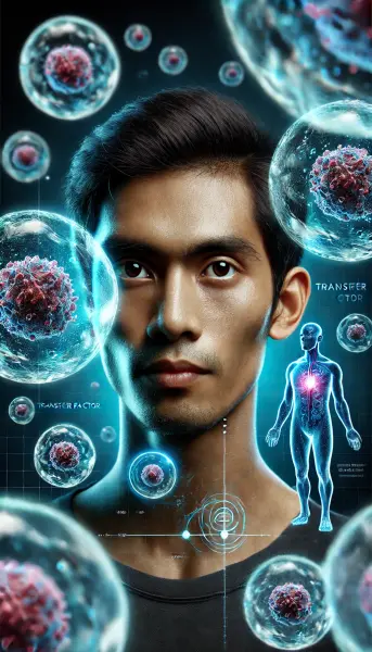 3.sel imun yang bersinar terang dan aktif