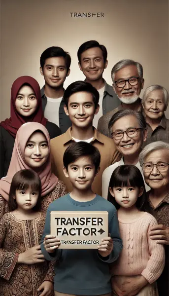 4. Keluarga besar berkumpul bersama